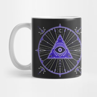 Evil Eye Mandala Mug